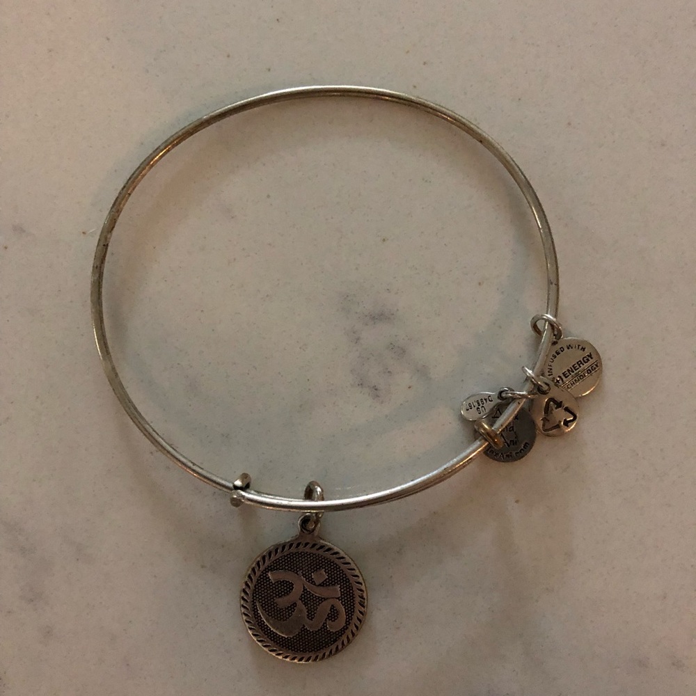 Silver OM Alex and Ani